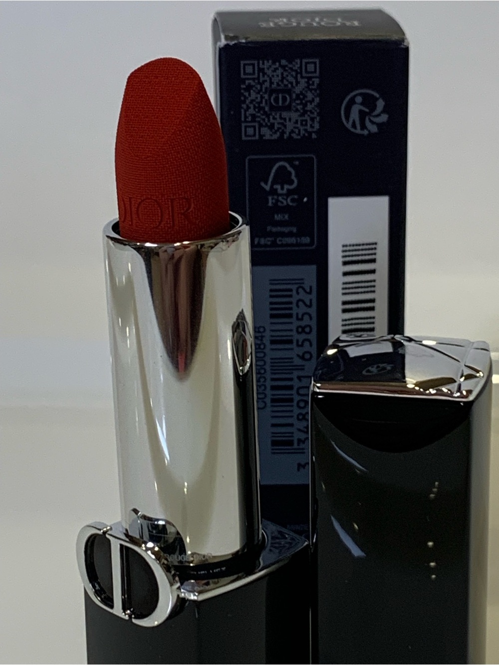 Dior Rouge Dior 846 Concorde Velvet Lipstick New